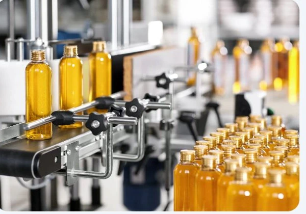 Production line for beauty and healthcare products